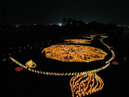 福岡市 ホームページ作成 室見川灯明まつり