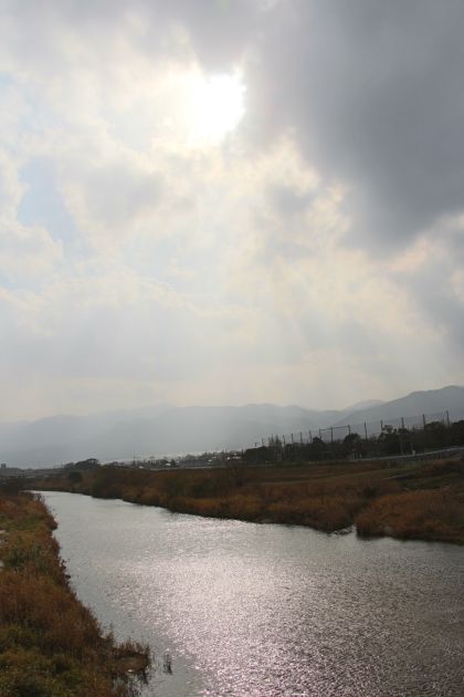 2014年1月1日13時30分頃 室見川